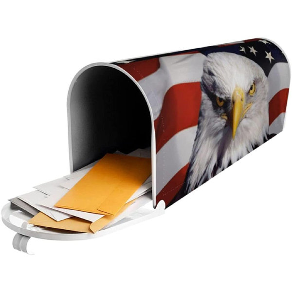 flourishinga Eagle American Flag Mailbox Covers Waterproof